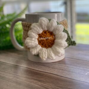 Crochet Daisy Dream Mug Cozy Pattern: Crochet Your Own Floral Bliss