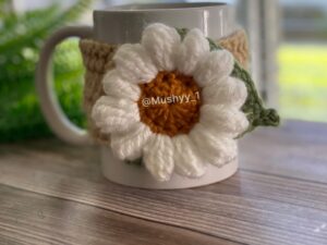 Crochet Daisy Dream Mug Cozy Pattern: Crochet Your Own Floral Bliss