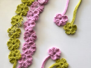 Spring Flowers Crochet Headband Pattern By Mushyy