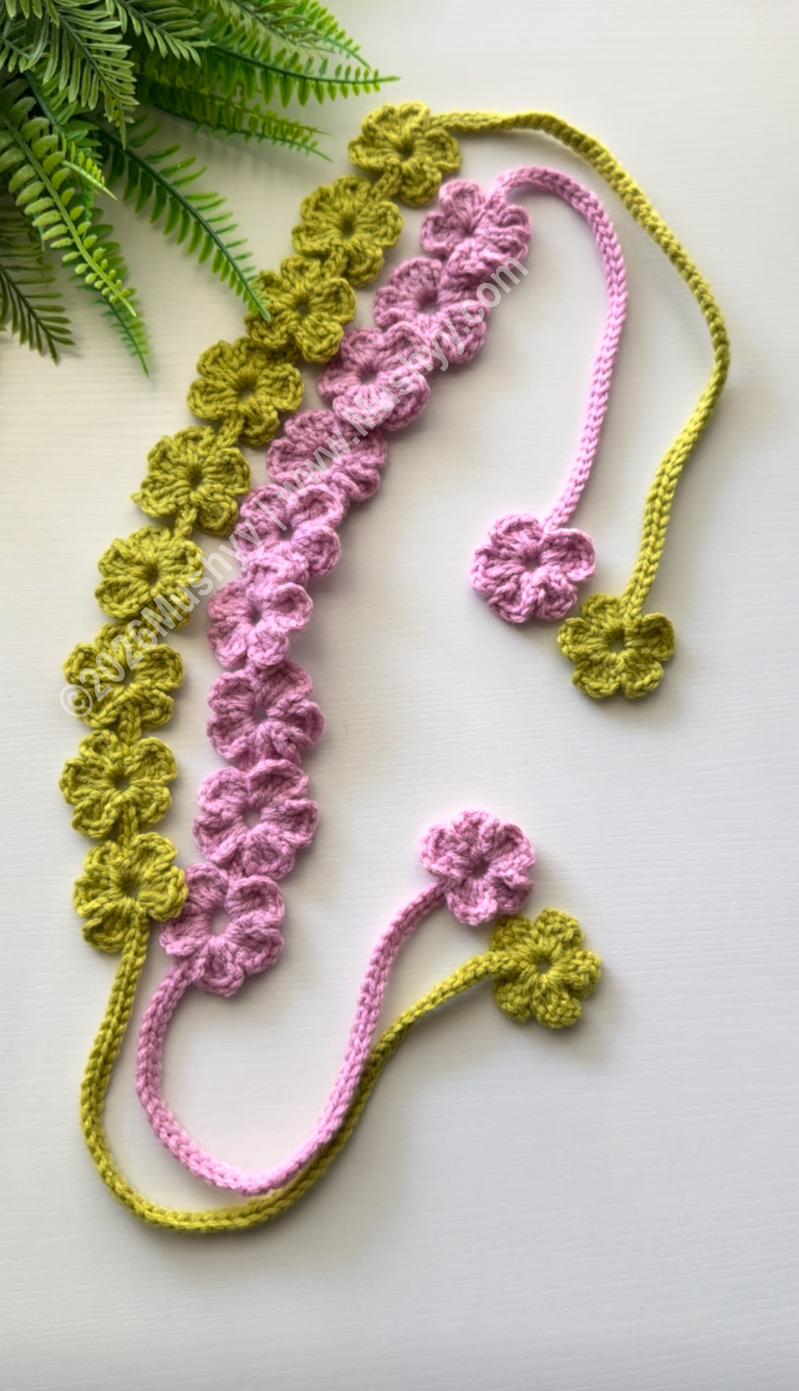 Spring Flowers Crochet Headband Pattern By Mushyy