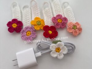 Springtime Flowers Cord Organizer
