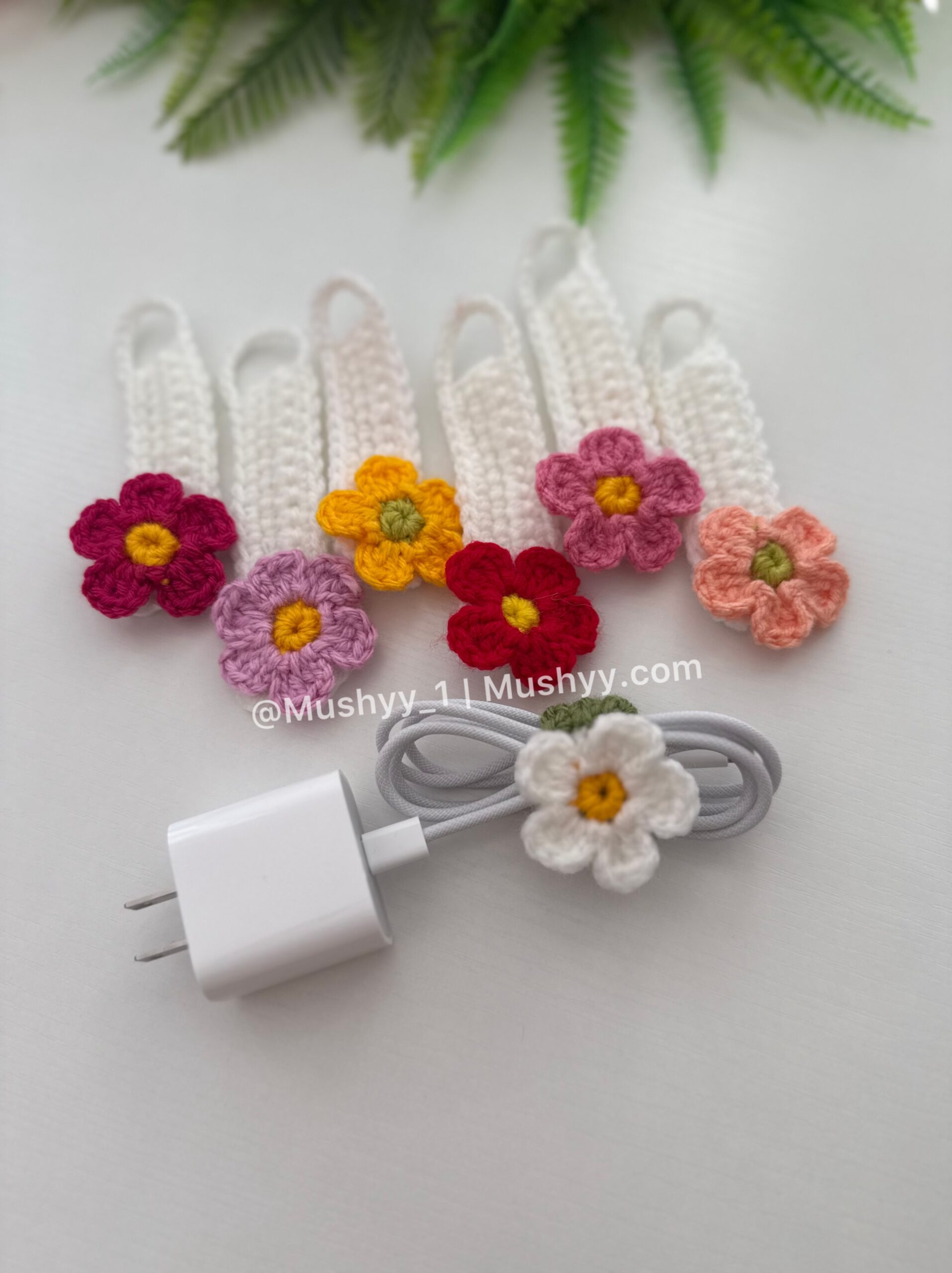 Springtime Flowers Cord Organizer