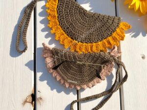 Sunflower Eyeglasses Holder   Pattern Designed By Mushyy