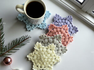 Cozy Flake Crochet Snowflake Pattern