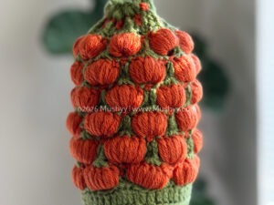Pumpkin Patch Drawstring Bag Crochet Pattern by Mushyy | Halloween & Fall Pumpkin Bag PDF Pattern