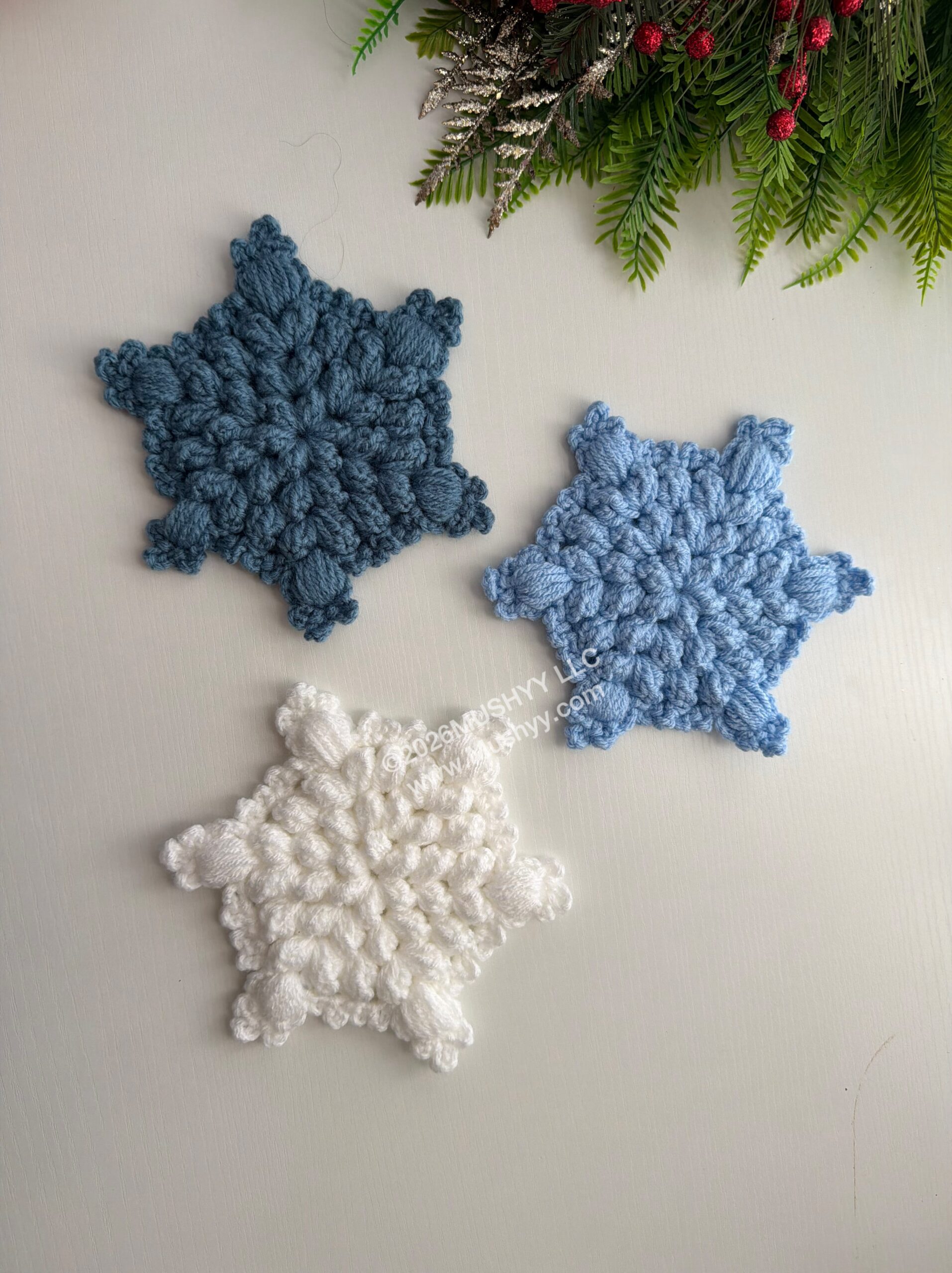 Frostell Crochet Snowflake Coaster Pattern PDF | Christmas Crochet Coaster | Winter Home Decor | Holiday Table Decor | Snowflake Crochet Pattern - Image 13